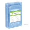 Scatola di Protezione per 1 HDD 3,5'' Azzurro Trasparente