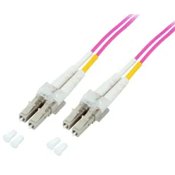 Cavo Fibra Ottica LC/LC 50/125 Multimodale 15 m OM4