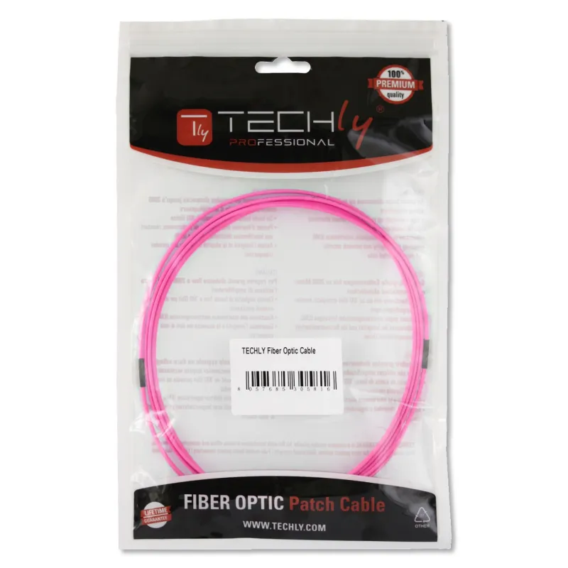 Cavo Fibra Ottica LC/LC 50/125 Multimodale 15 m OM4