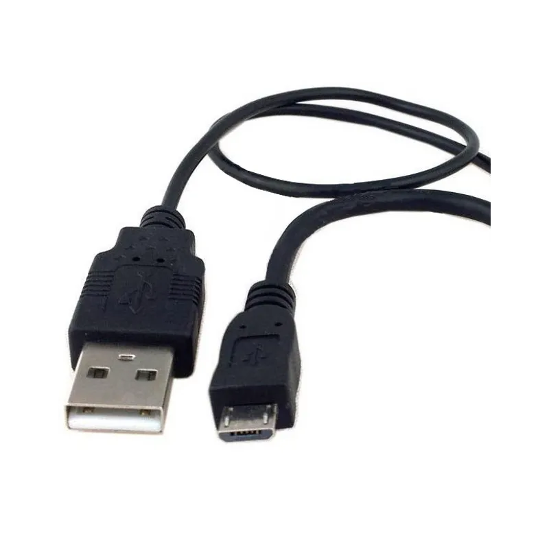 Cavo USB A F 2.0 OTG Micro USB M con Alimentazione USB, 30cm Nero