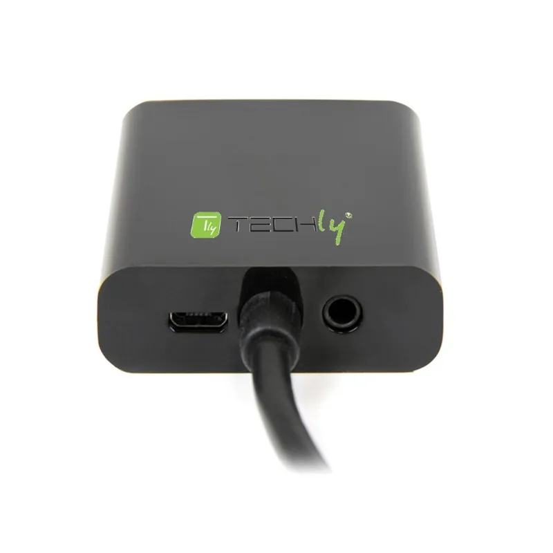 Cavo Convertitore Adattatore da HDMI a VGA con Micro USB e Audio