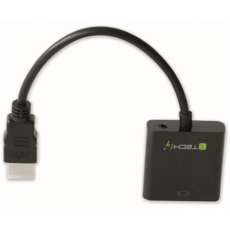 Cavo Convertitore Adattatore da HDMI a VGA con Audio