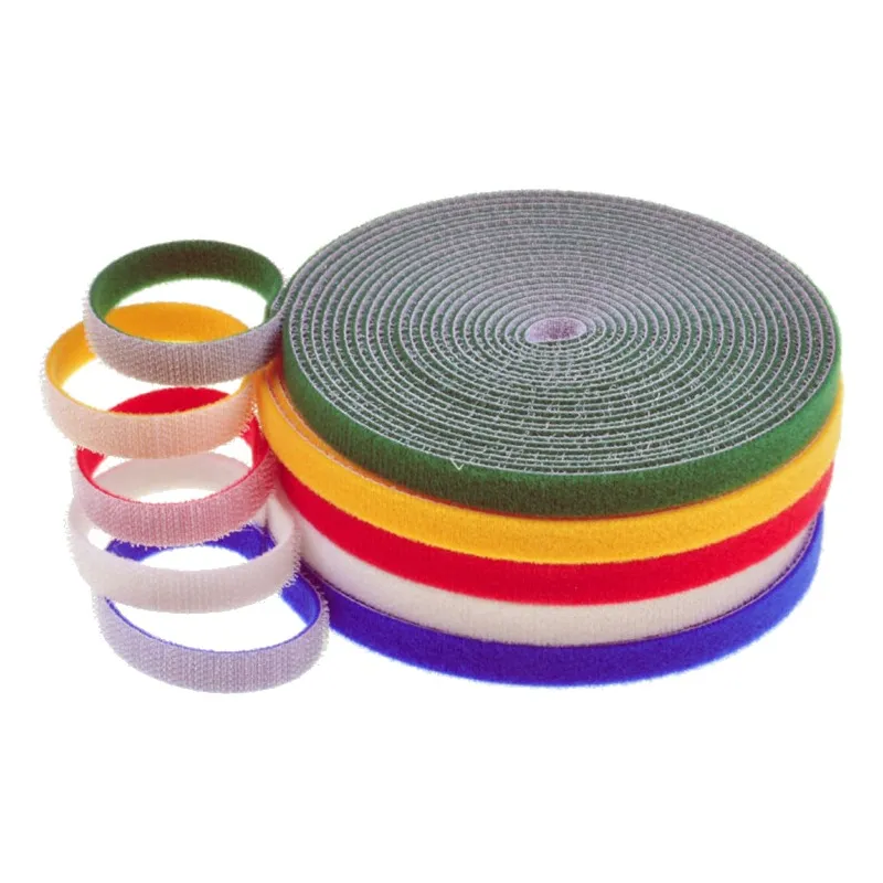 Rotolo di Velcro Fermacavi Lunghezza 25 m Larghezza 16 mm Blu