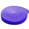 Rotolo di Velcro Fermacavi Lunghezza 25 m Larghezza 10 mm Blu