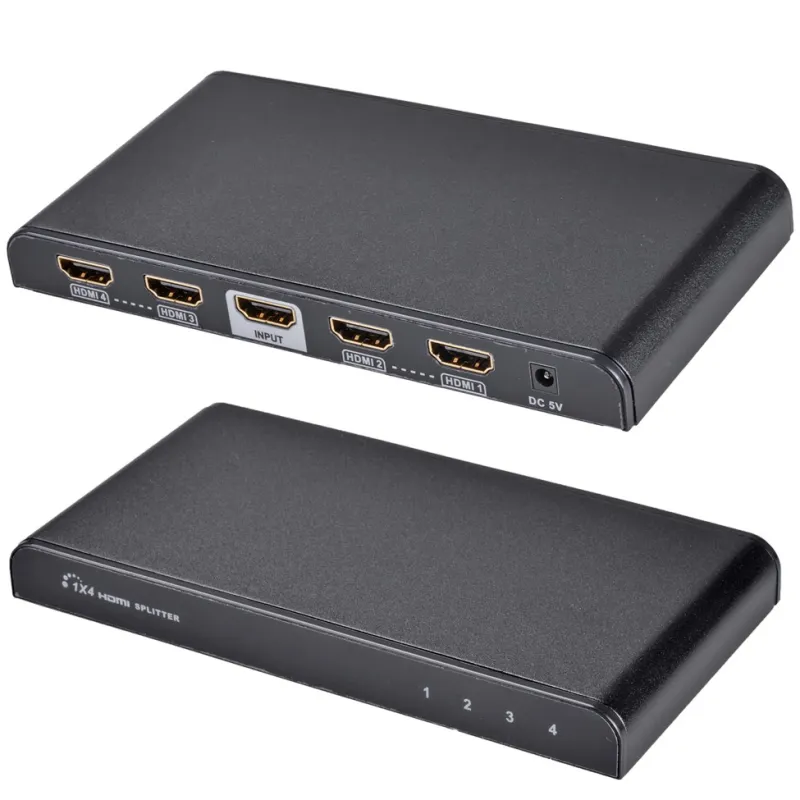 Splitter HDMI 4K UHD 3D 4 vie