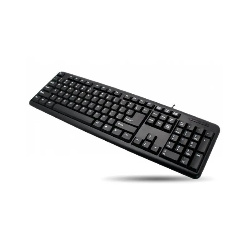 Tastiera PS2 105 tasti Standard, colore Nero