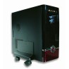 Supporto per CPU in Acciaio con Ruote Nero