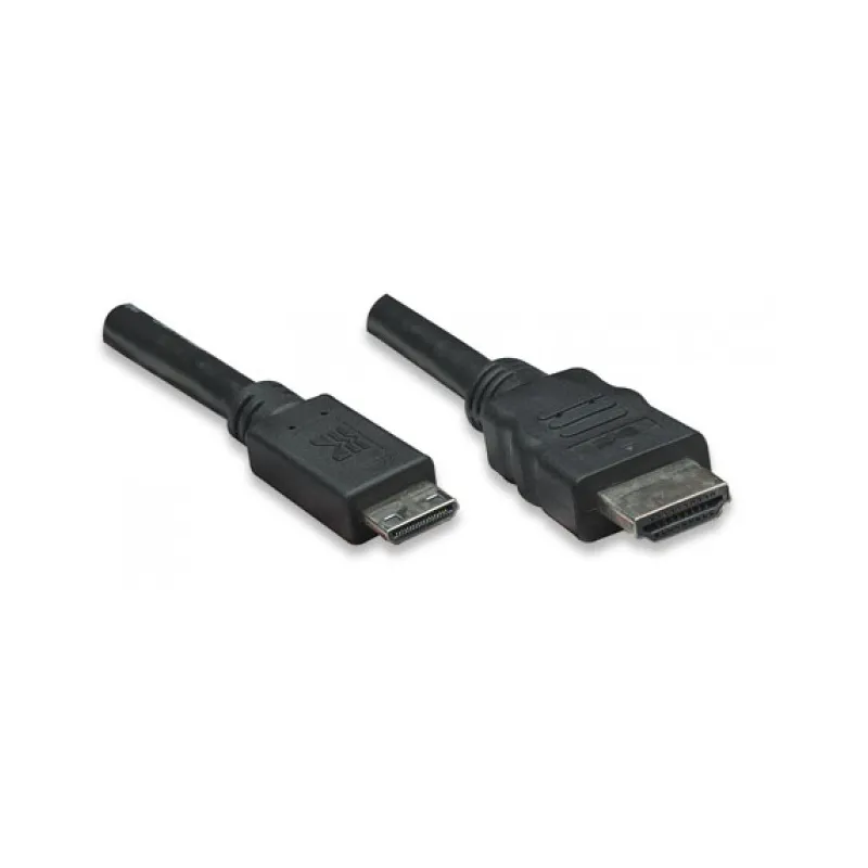 Cavo High Speed Mini HDMI a HDMI Maschio/Maschio Nero, 5,0 m