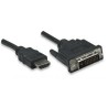 Cavo Video da HDMI a DVI-D  M/M 5,0 m