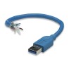 Cavo Prolunga USB 3.0 A maschio/A femmina 2m Blu 