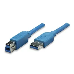 Cavo USB 3.0 A maschio/B maschio 2 m blu 