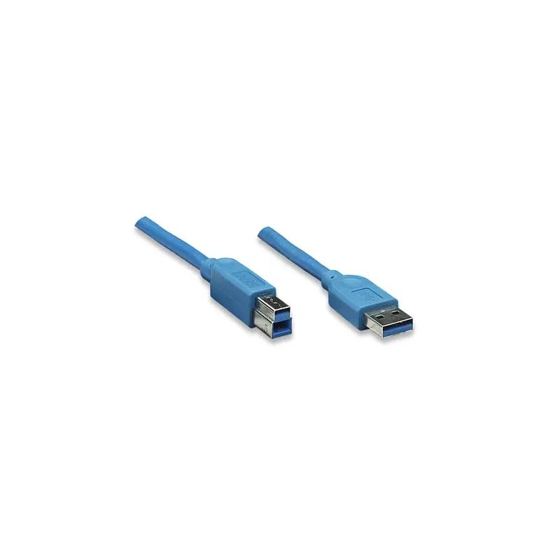 Cavo USB 3.0 A maschio/B maschio 3 m blu