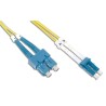 Cavo fibra ottica SC/LC 9/125 Monomodale 1 m OS2
