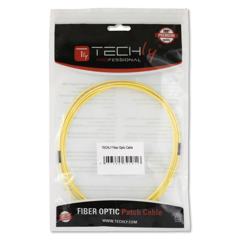 Cavo fibra ottica ST/LC 9/125 Monomodale 1 m OS2