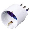 Adattatore spina 16A presa Schuko Bianco