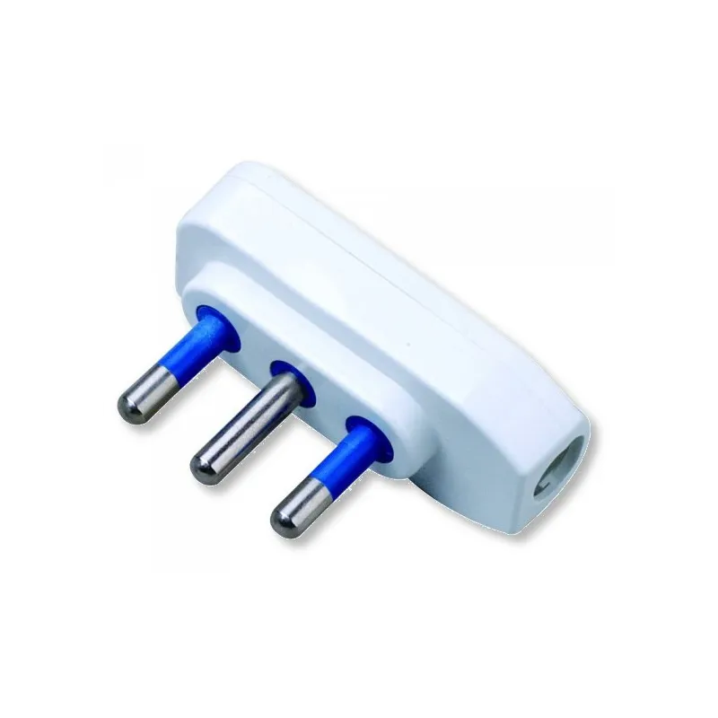 Spina ribassata 2P+T 10A Bianco