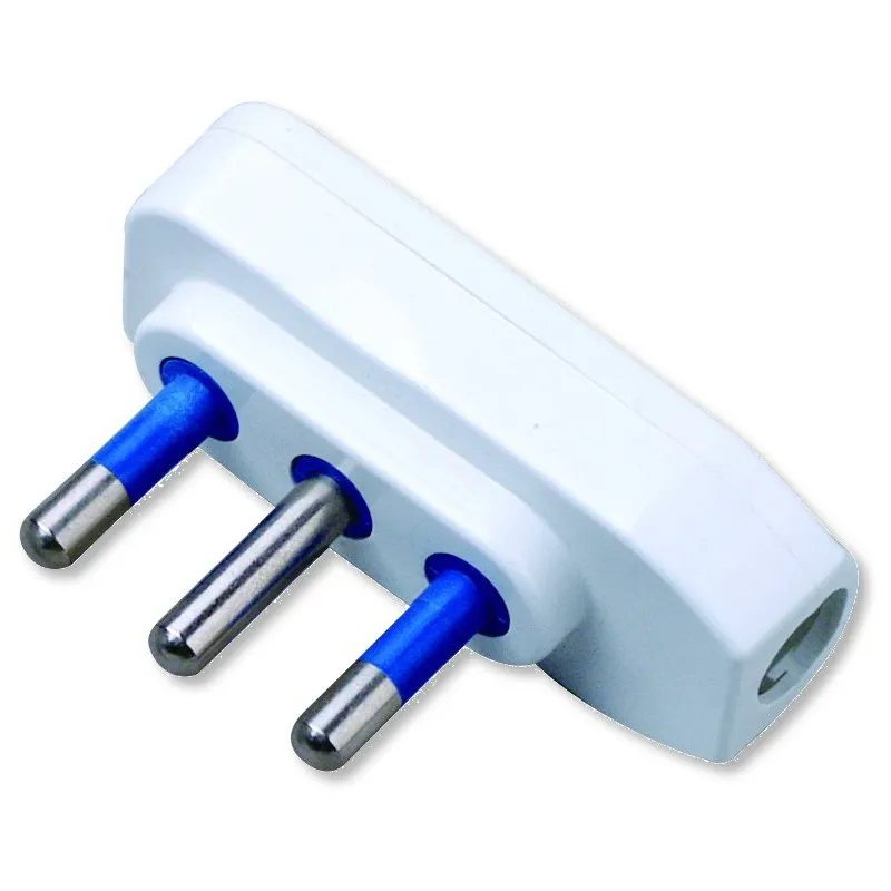 Spina ribassata 2P+T 16A Bianco