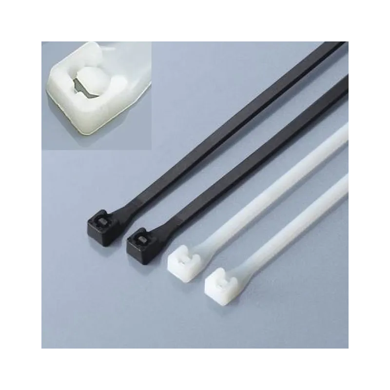 Fascette Fermacavi Autobloccanti 100x2,5mm in Nylon 100pz Nero