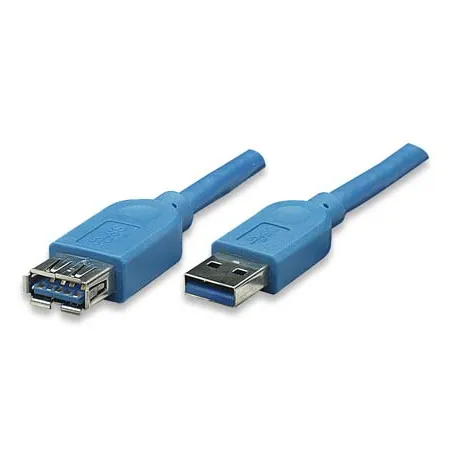 Cavo Prolunga USB 3.0 A maschio/A femmina 3m Blu 