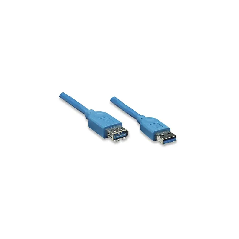 Cavo Prolunga USB 3.0 A maschio/A femmina 3m Blu 