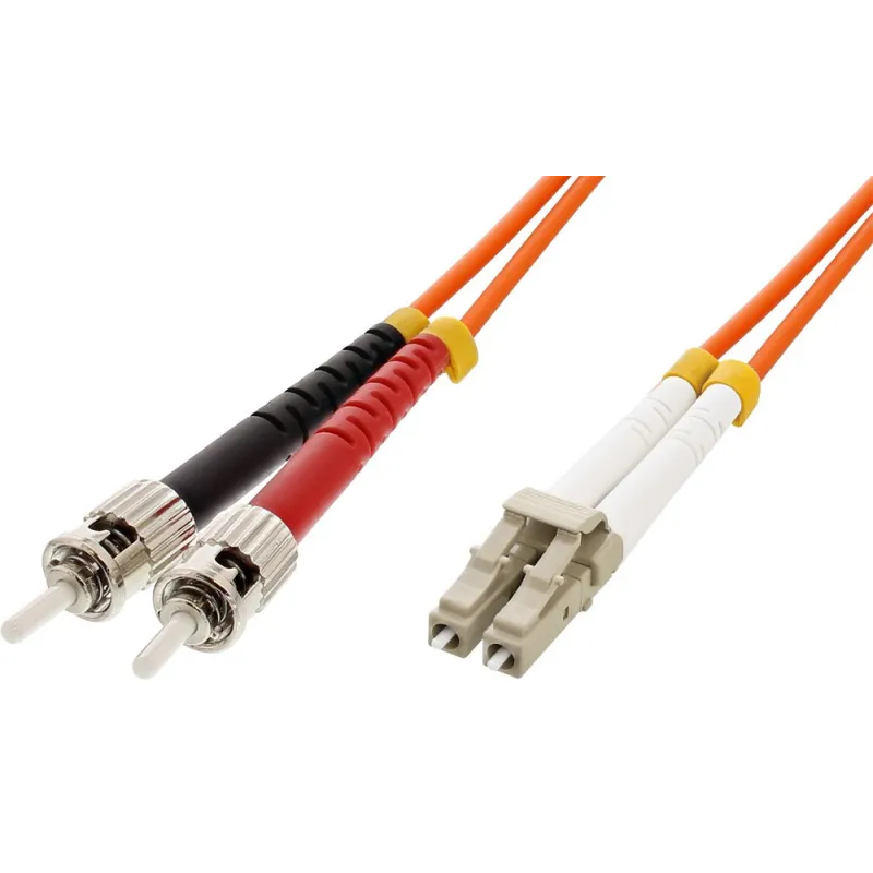 Cavo Fibra Ottica ST/LC 50/125 Multimodale 1 m OM2