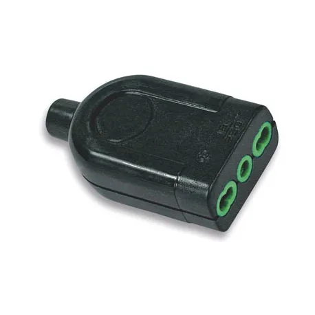 Presa 2P+T 16A Bipasso Nero