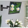 Supporto a Muro per TV LED LCD 13 - 37'' Inclinabile 3 Snodi Nero