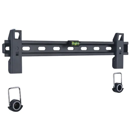 Staffa Muro Fissa Slim con Distanziali TV LED LCD 40-65'' Nero