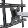 Supporto a Muro Ultra Slim per TV LED LCD 40-65'' Full Motion Nero