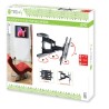 Supporto a Muro Ultra Slim per TV LED LCD 40-80'' Full Motion Nero