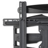 Supporto a Muro Ultra Slim per TV LED LCD 40-80'' Full Motion Nero