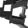Supporto a Muro Ultra Slim per TV LED LCD 40-80'' Full Motion Nero