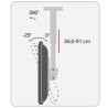 Supporto Telescopico Universale a Soffitto per TV LED LCD 32-55''
