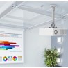 Supporto a Soffitto per Proiettori Estensione 380-580 mm Silver