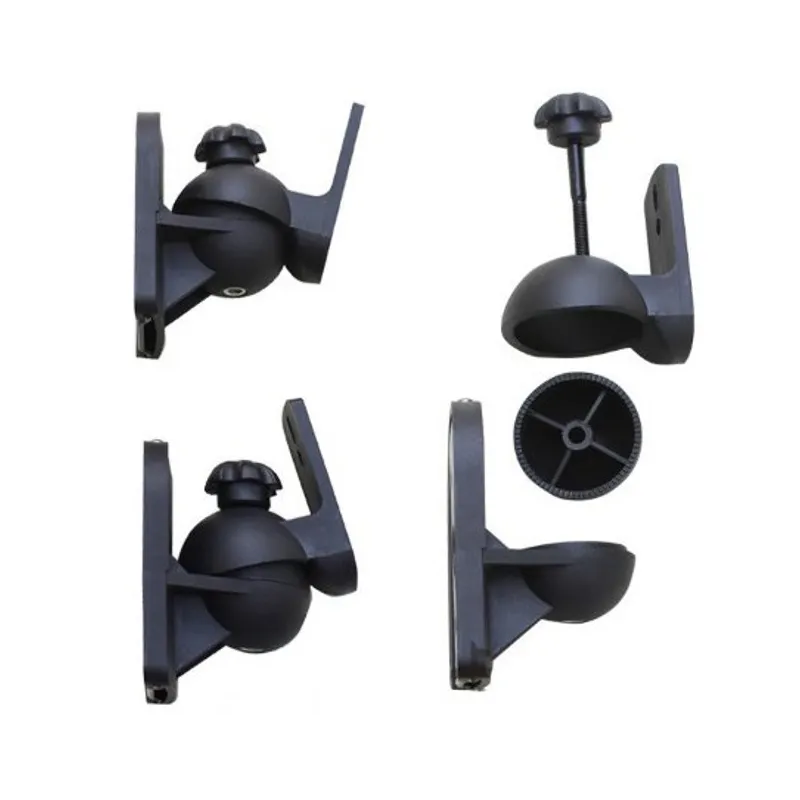 Coppia Staffe Speakers a Parete Universali Regolabili