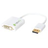 Adattatore DisplayPort 1.2 Maschio / DVI Femmina 15cm Bianco