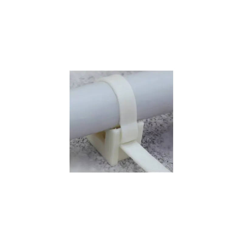 Base a Sella 15.2x9.4x6.8 mm per Fascette 100 Pz Beige