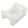 Base a Sella 17.8x12.7x8.2 mm per Fascette 100 Pz Beige