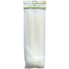 Fascette Fermacavi con Occhiello 300x4,8mm in Nylon 100pz Bianco
