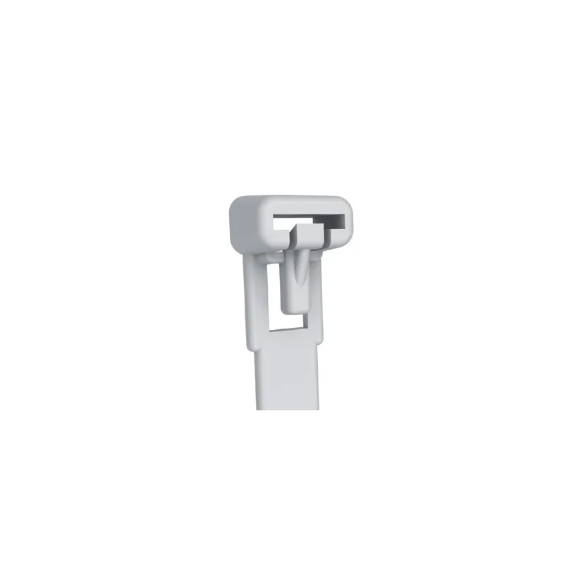 Fascette Fermacavi con Linguetta 150x7,6mm in Nylon 100pz Bianco
