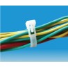 Fascette Fermacavi con Linguetta 200x7,6mm in Nylon 100pz Bianco
