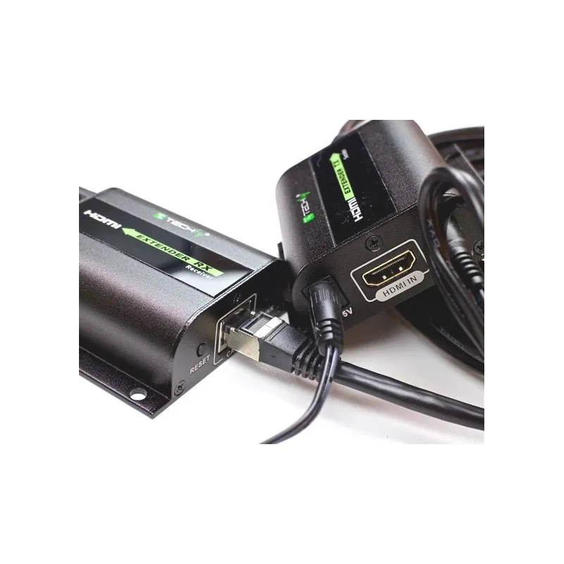 Extender HDMI Full HD 3D IR su cavo Cat.5E/6/6A/7 60m Autoregolato