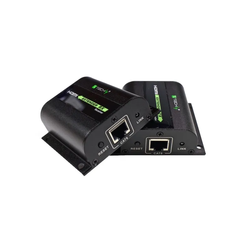 Extender HDMI Full HD 3D IR su cavo Cat.5E/6/6A/7 60m Autoregolato