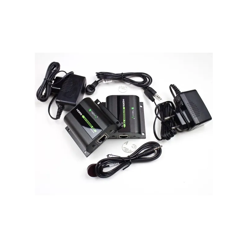 Extender HDMI Full HD 3D IR su cavo Cat.5E/6/6A/7 60m Autoregolato