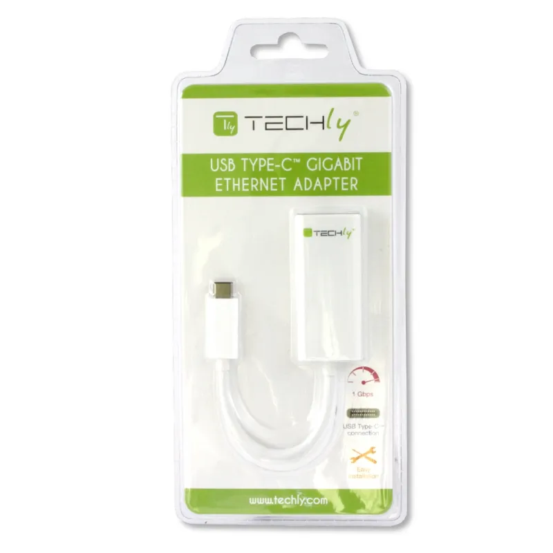 Cavo Convertitore Adattatore da USB-C M a Gigabit Ethernet