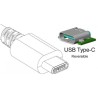 Cavo Convertitore Adattatore da USB-C M a Gigabit Ethernet