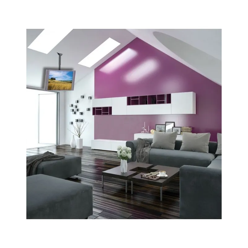 Supporto Telescopico a Soffitto fino a 1,6m per TV LED LCD 23-42''