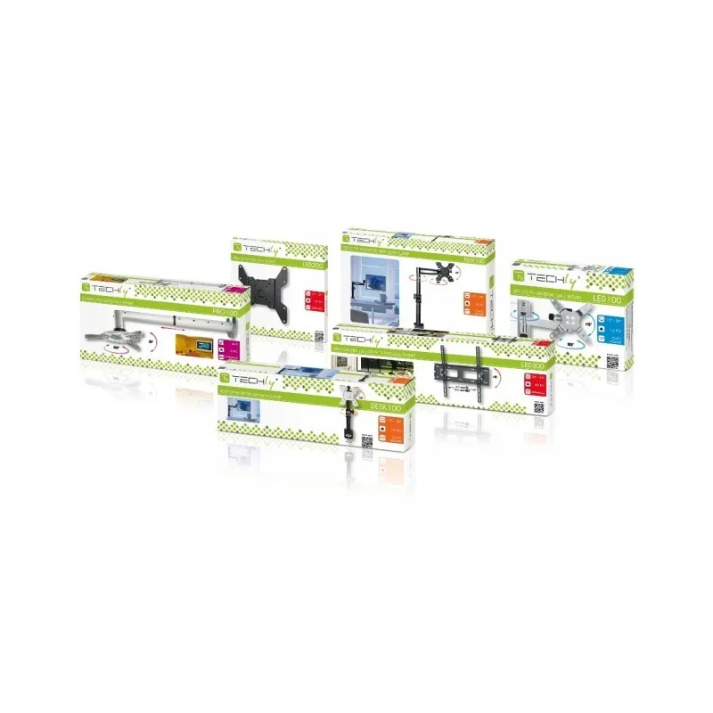 Supporto Telescopico a Soffitto fino a 1,6m per TV LED LCD 23-42''