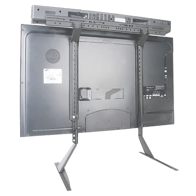 Supporto Soundbar da 10kg per TV o Staffa TV Nero