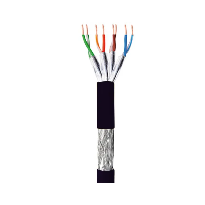 Matassa S/FTP Cavo Cat.6 CCA 100m Flessibile da Esterno Nero